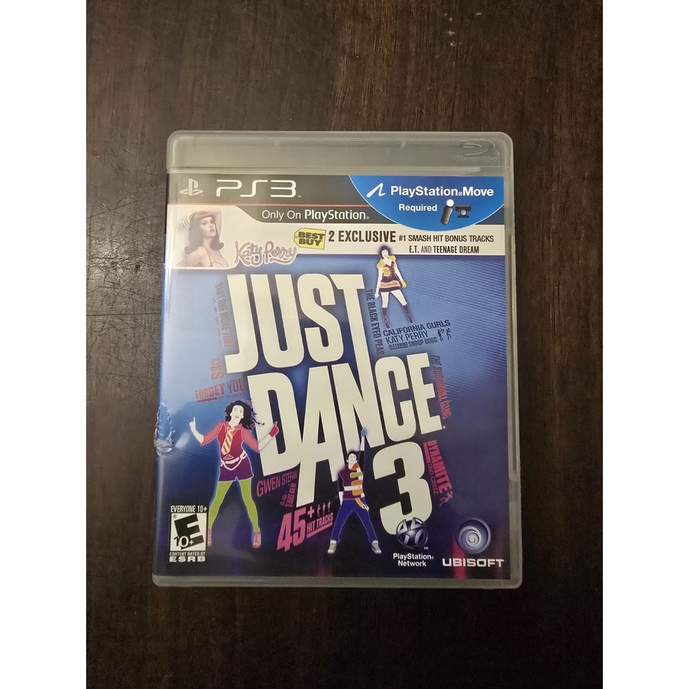PS3 Playstation 3 Just‎ Dance 3 2011 Video Game Very Good Complete